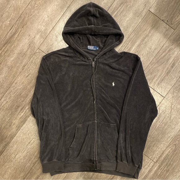 Polo Ralph Lauren Other - Polo Ralph Lauren Hoodie Pullover XL Measurement Black Good Condition
